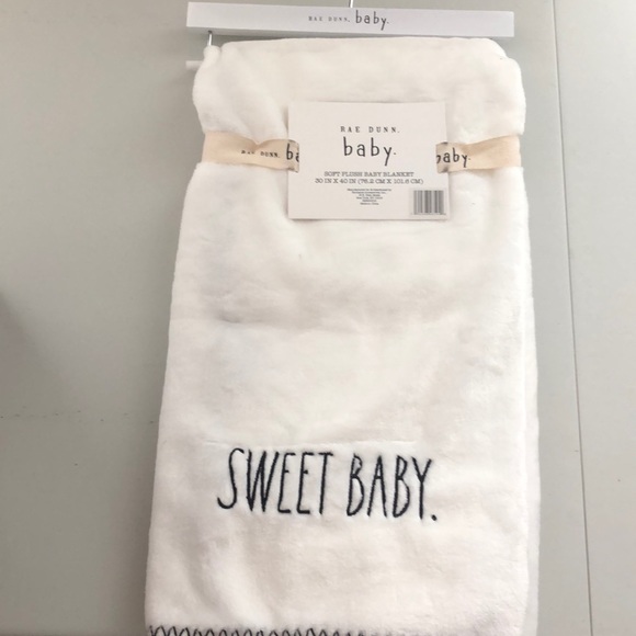 rae dunn baby blanket